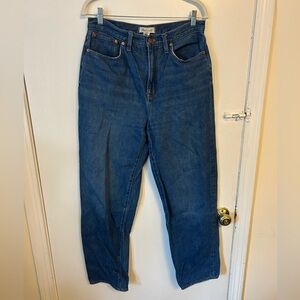 Madewell Baggy Straight Jeans